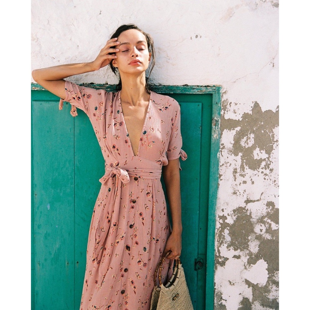 Faithfull The Brand Nina Midi Dress